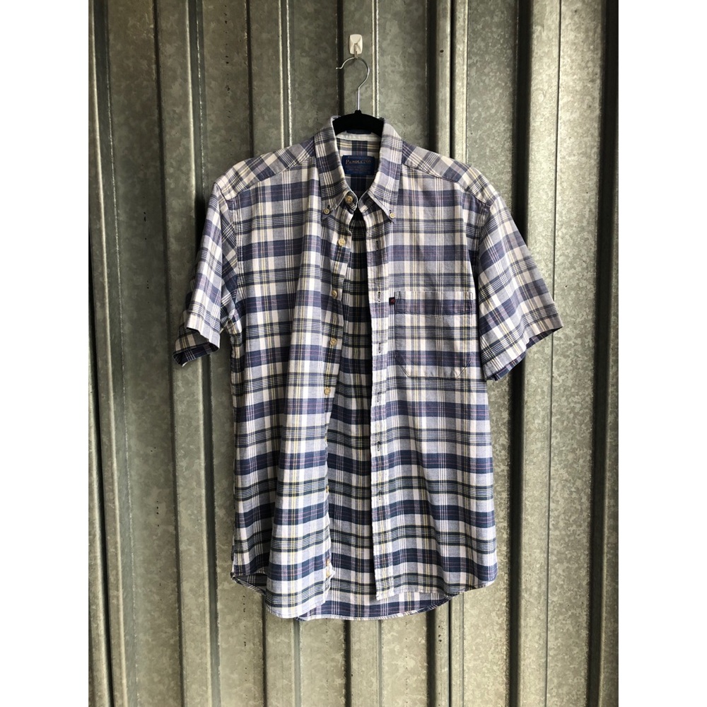 10/$30💵 Pendleton Blue Plaid Button Down Shirt